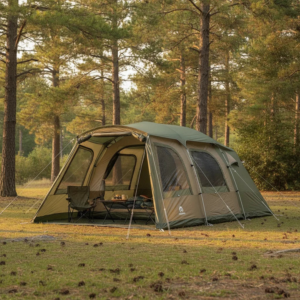 Tente Familiale 4 Places : Espace & Confort pour Camping