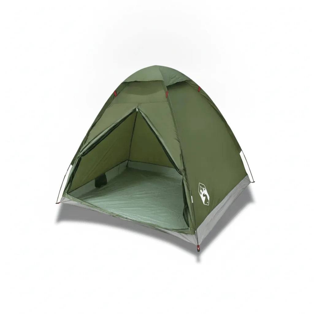 Tente Dôme 2 Places Vert Olive - Camping & Pêche