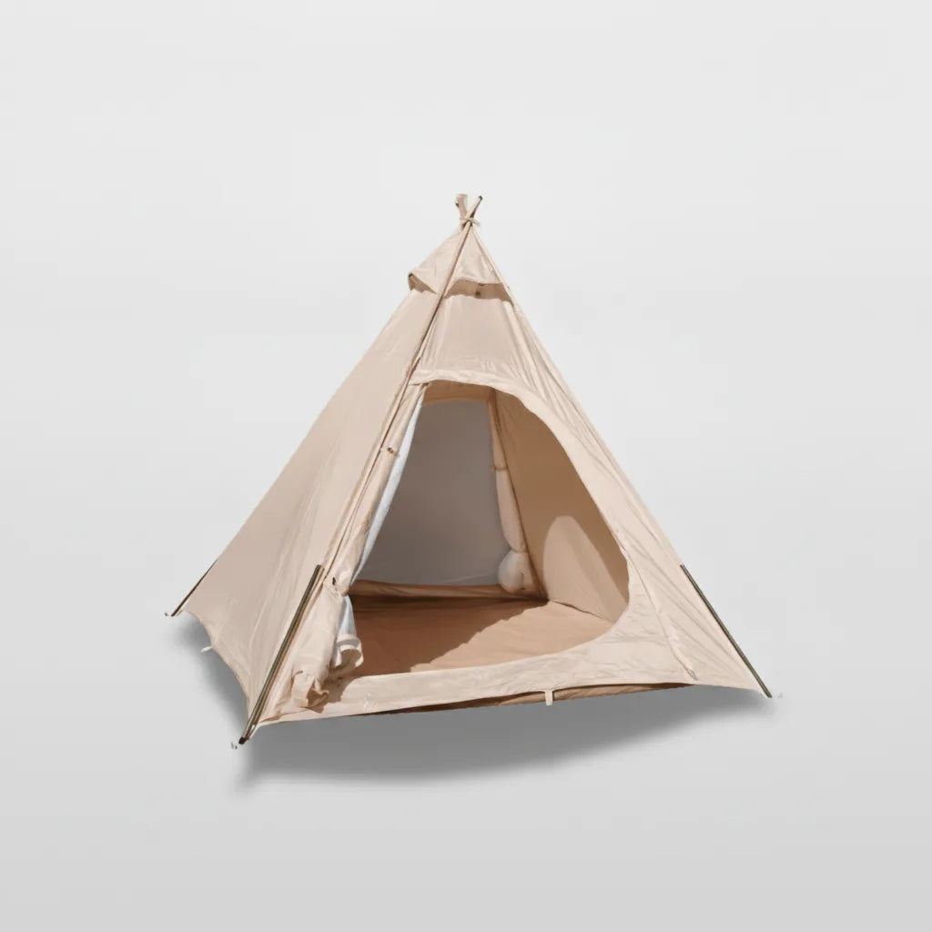 Tente Tipi Beige Naturelle 2 Personnes