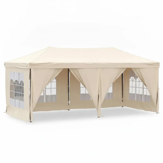 Tente de réception pliable 3x6m élégante et résistante