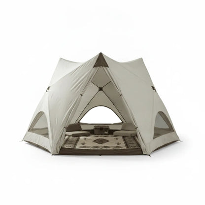 Tente de Plage Familiale XXL - Abri Solaire Automatique