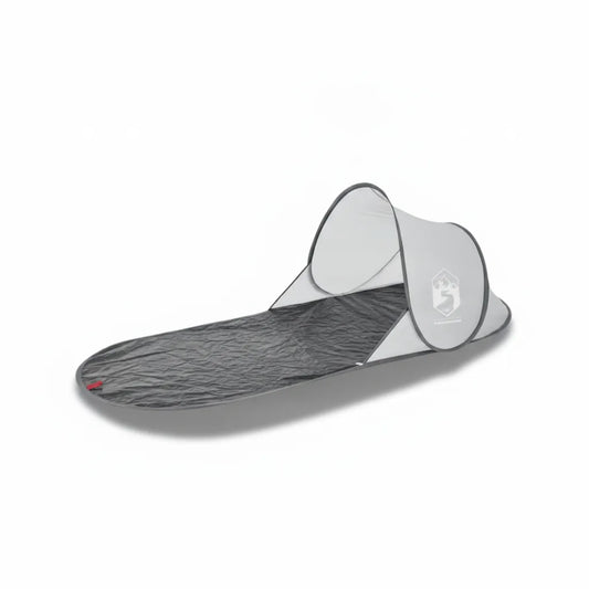 Demi Tente de Plage Pop-Up 2 Secondes Gris