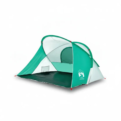 Tente Pop-Up Anti-UV 4 Personnes Vert d'Eau