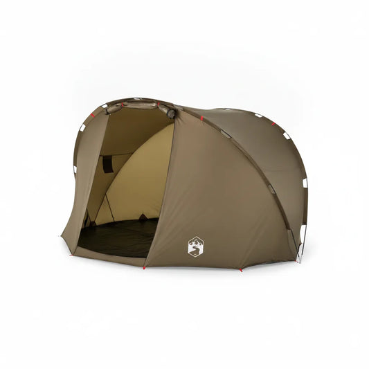 Tente de Pêche 5 Personnes Imperméable - Vert Olive