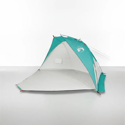 Tente de Plage Pop-Up 2 Personnes Vert d'Eau