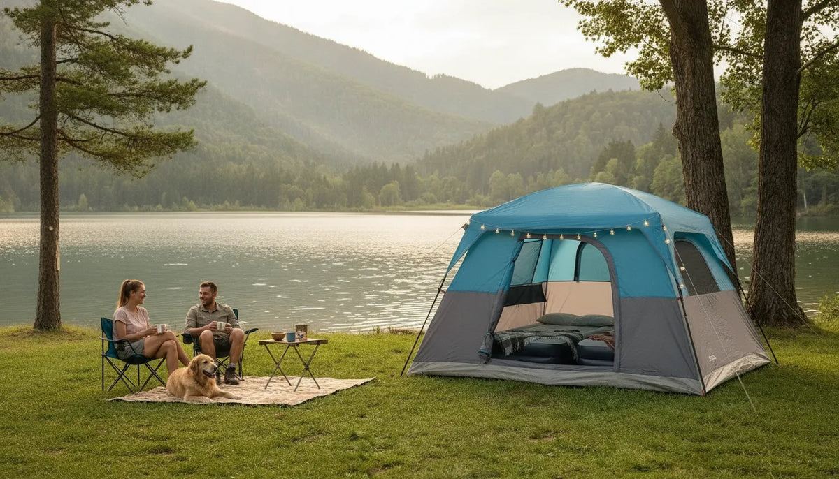 Tente Familiale 4 Places : Confort et Espace en Camping