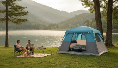 Tente Familiale 4 Places : Confort et Espace en Camping