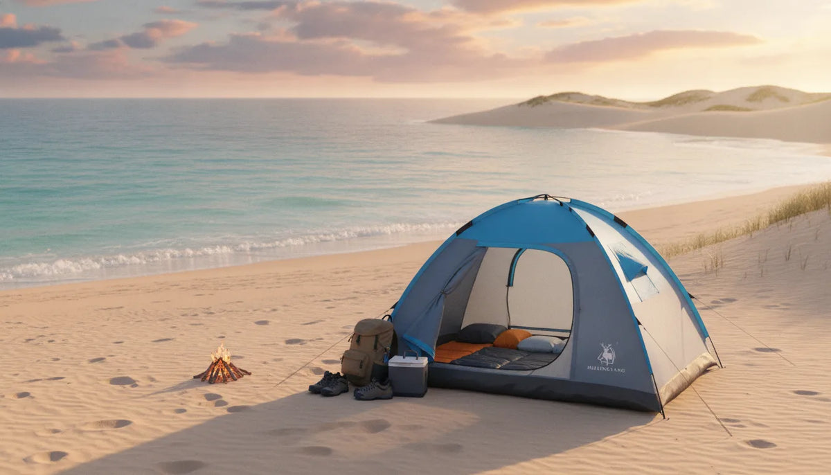 Tente Camping 2 Secondes 2 Personnes