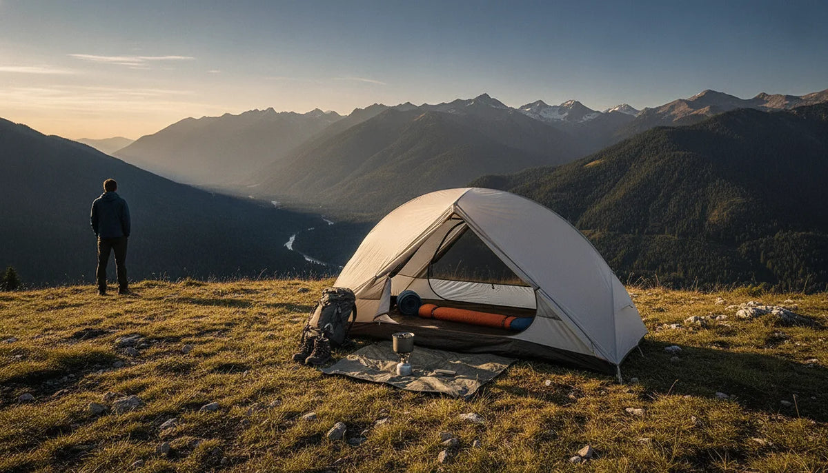 Tente Trekking 1 Personne Ultralégère 3 Saisons