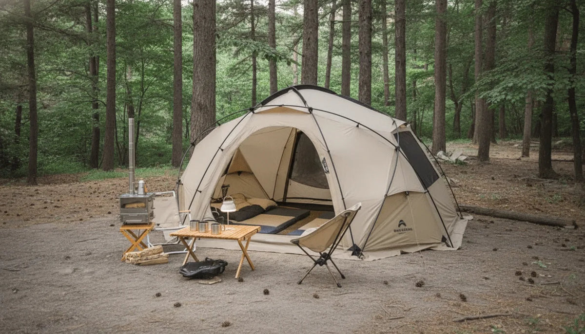 Tente Camping 4 Places Dôme 4 Saisons