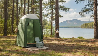 Tente de Toilette Camping Nomade - Intimité & Confort Extérieur