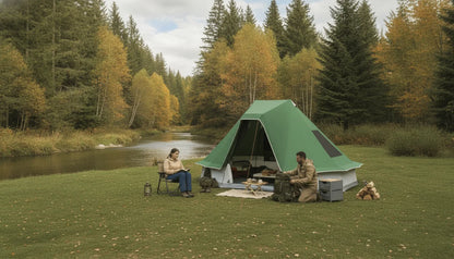 Tente Tipi Familiale 5 Personnes Confortable