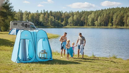 Tente de Douche Familiale Pop-Up Intimité Extérieure