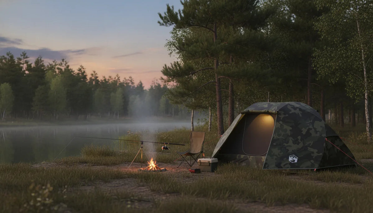 Tente Camouflage 3 Personnes : Abri Nature Discret