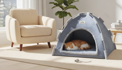 Tente Douillette pour Chat & Petit Chien