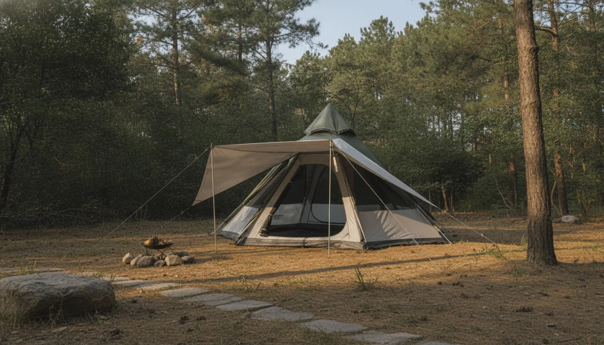 Tente Tipi 4 Places Spacieuse et Imperméable