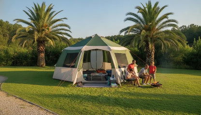 Tente Familiale 12 Personnes - 25m² Espace & Confort