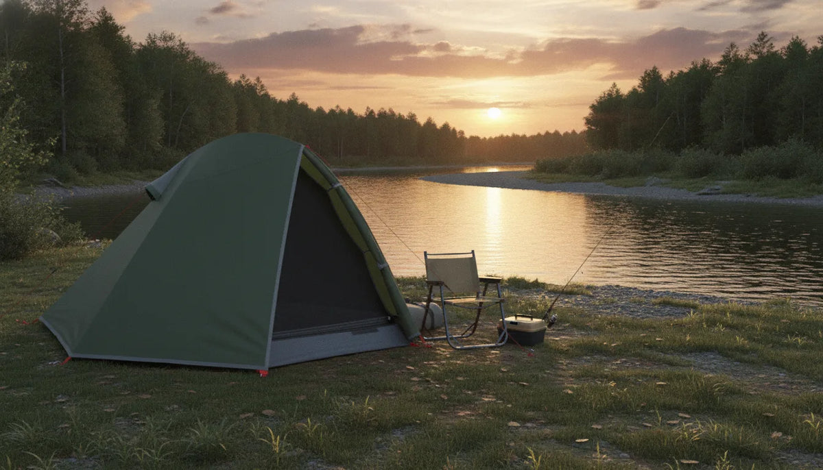 Tente Dôme 2 Places Camping & Pêche