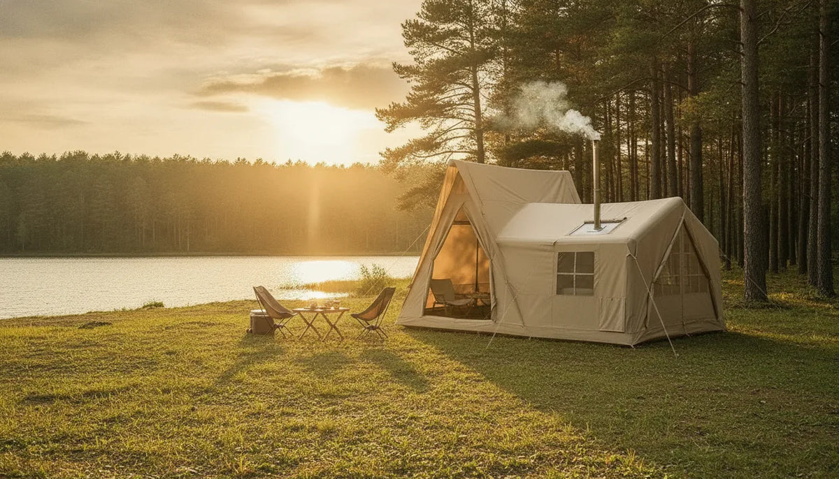 Tente Gonflable Maison 4P - Glamping Premium