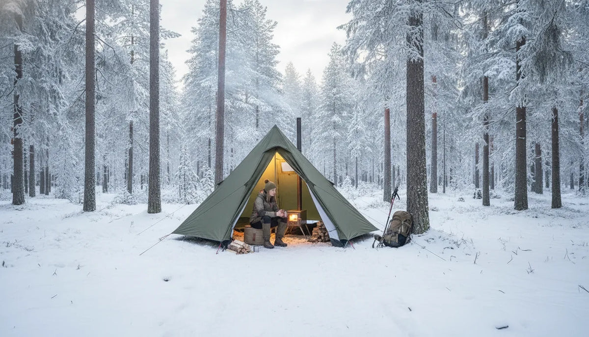 Tente Tipi 2 Places 4 Saisons