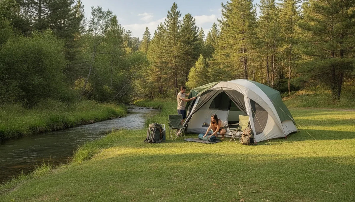 Tente Dôme 6 Personnes : Confort & Espace Nature