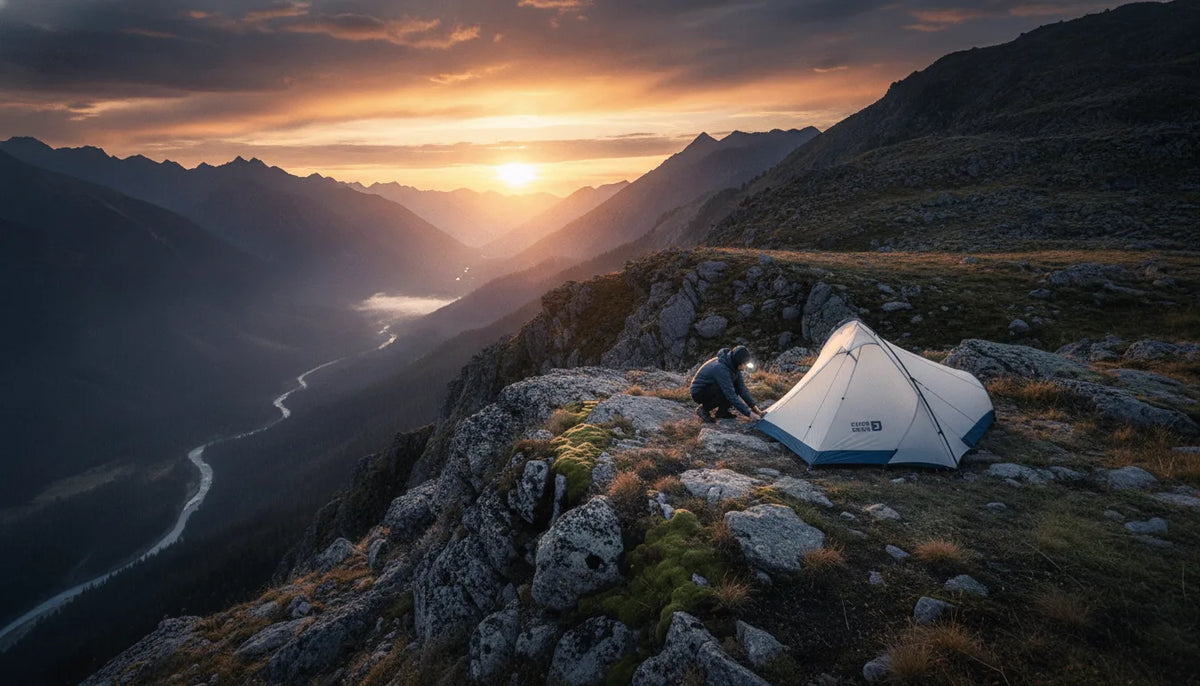 Tente Bivouac Ultralégère 1 Place 4 Saisons
