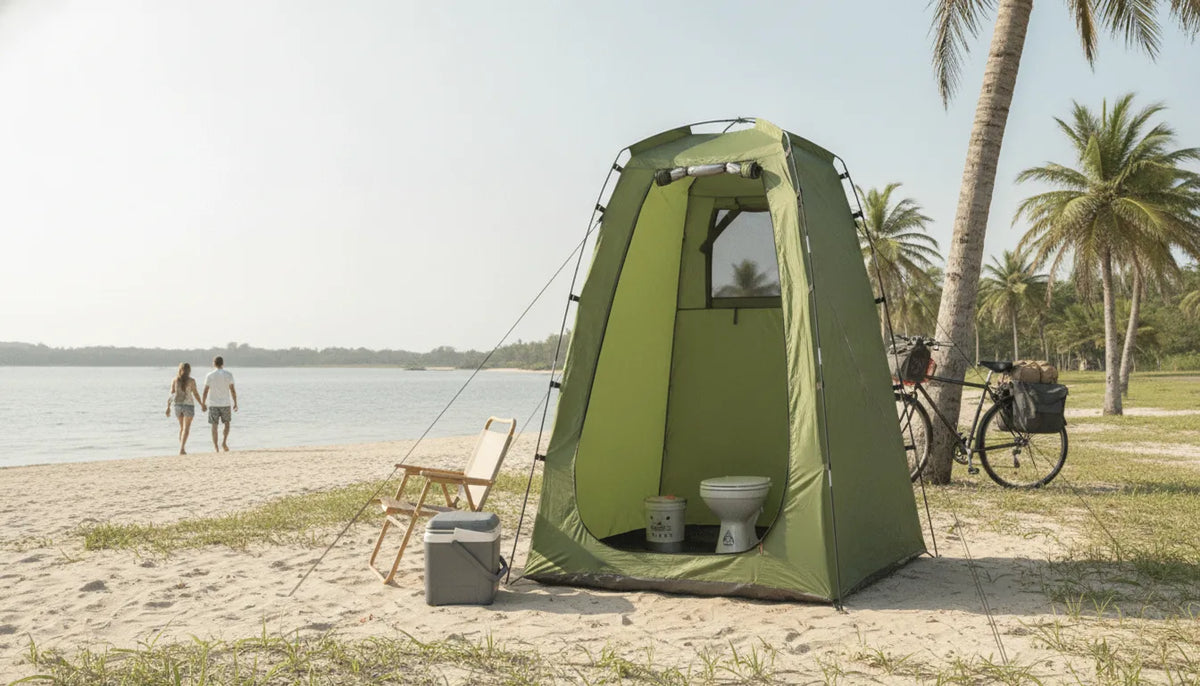 Tente WC Pop-Up Camping 1 Personne