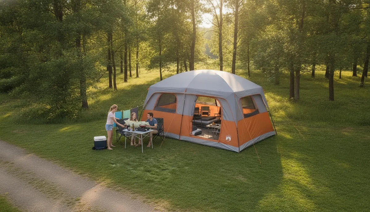 Tente Familiale 10 Places Confortable et Imperméable