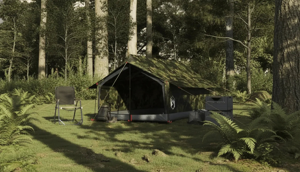 Tente Militaire Camouflage 2 Personnes