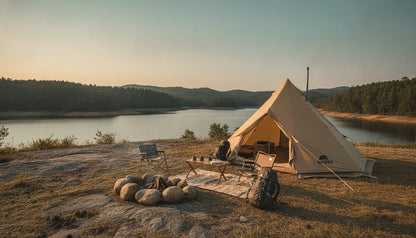 Tente Tipi 6 Personnes 4 Saisons - Confort & Robustesse