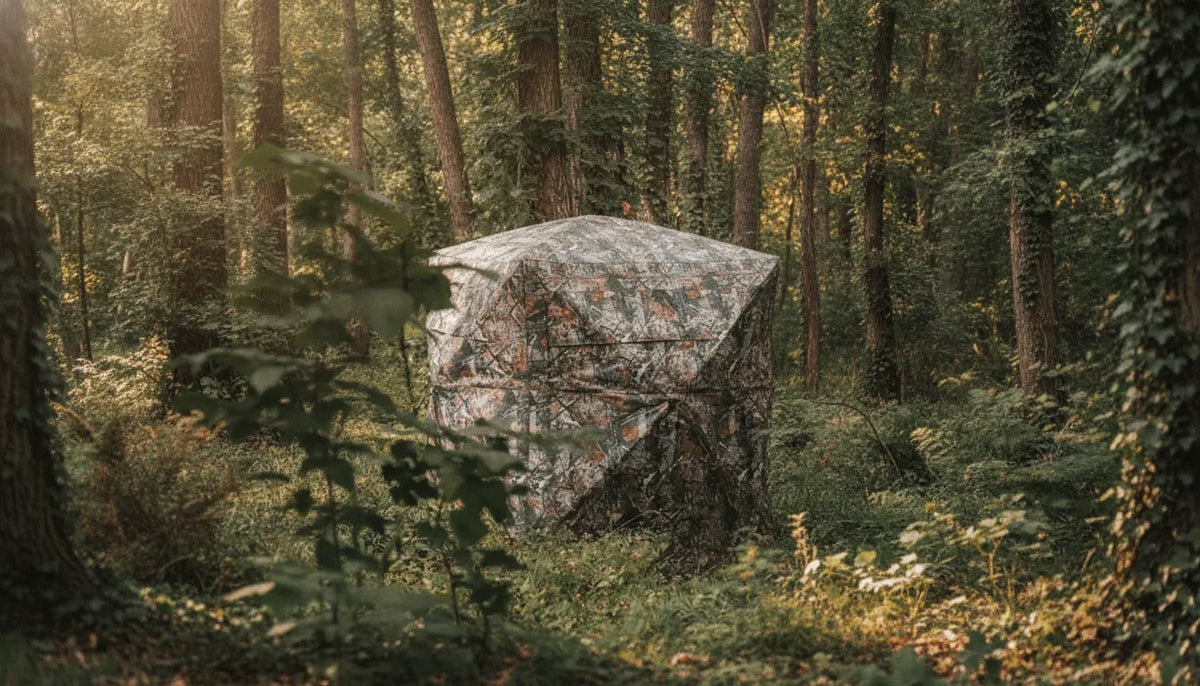 Tente de Chasse Camouflage 4 Personnes Imperméable