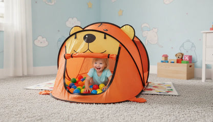 Tente Pop Up Enfant : Aire de Jeu & Cabane Magique