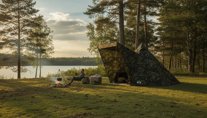 Tente Tipi Militaire 6 Personnes Imperméable