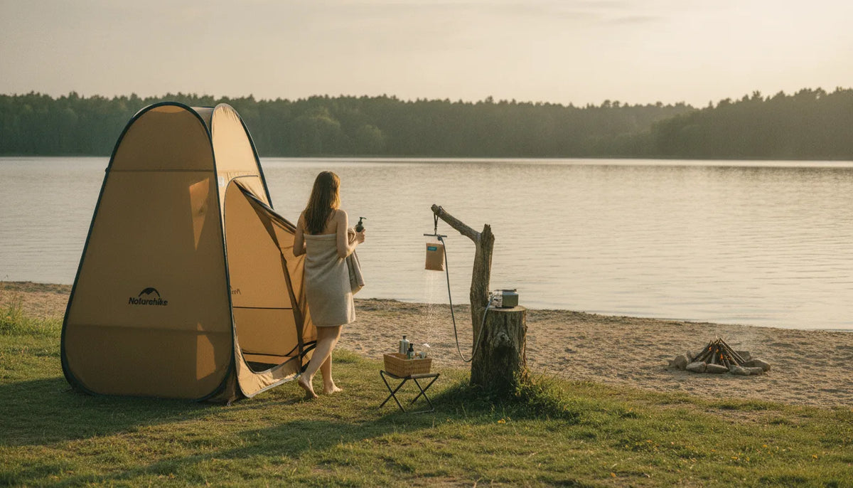 Tente Douche Pop Up Naturehike - Intimité & Confort Extérieur
