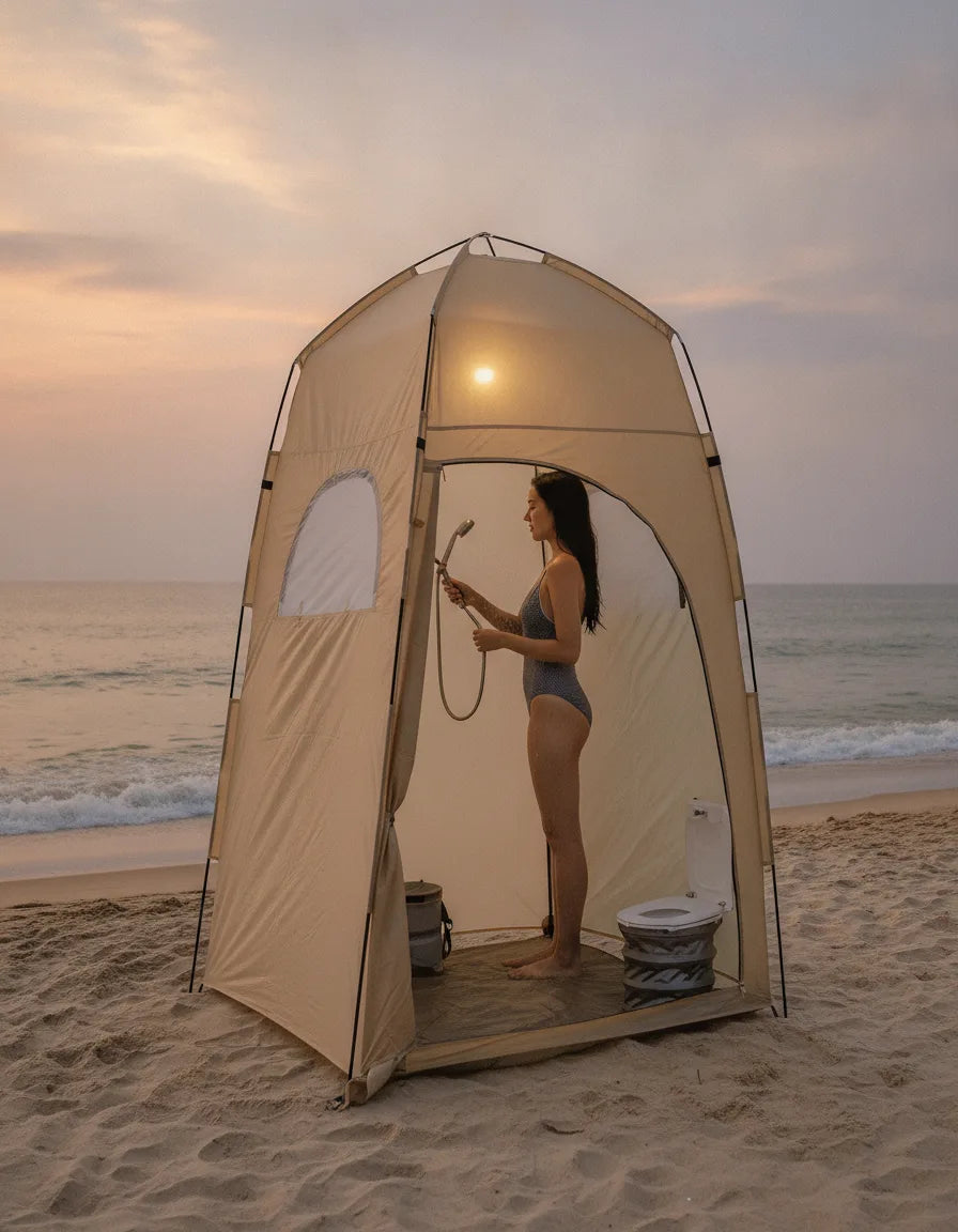 Tente Nomade Intimité : Douche, Vestiaire, Toilettes Portables