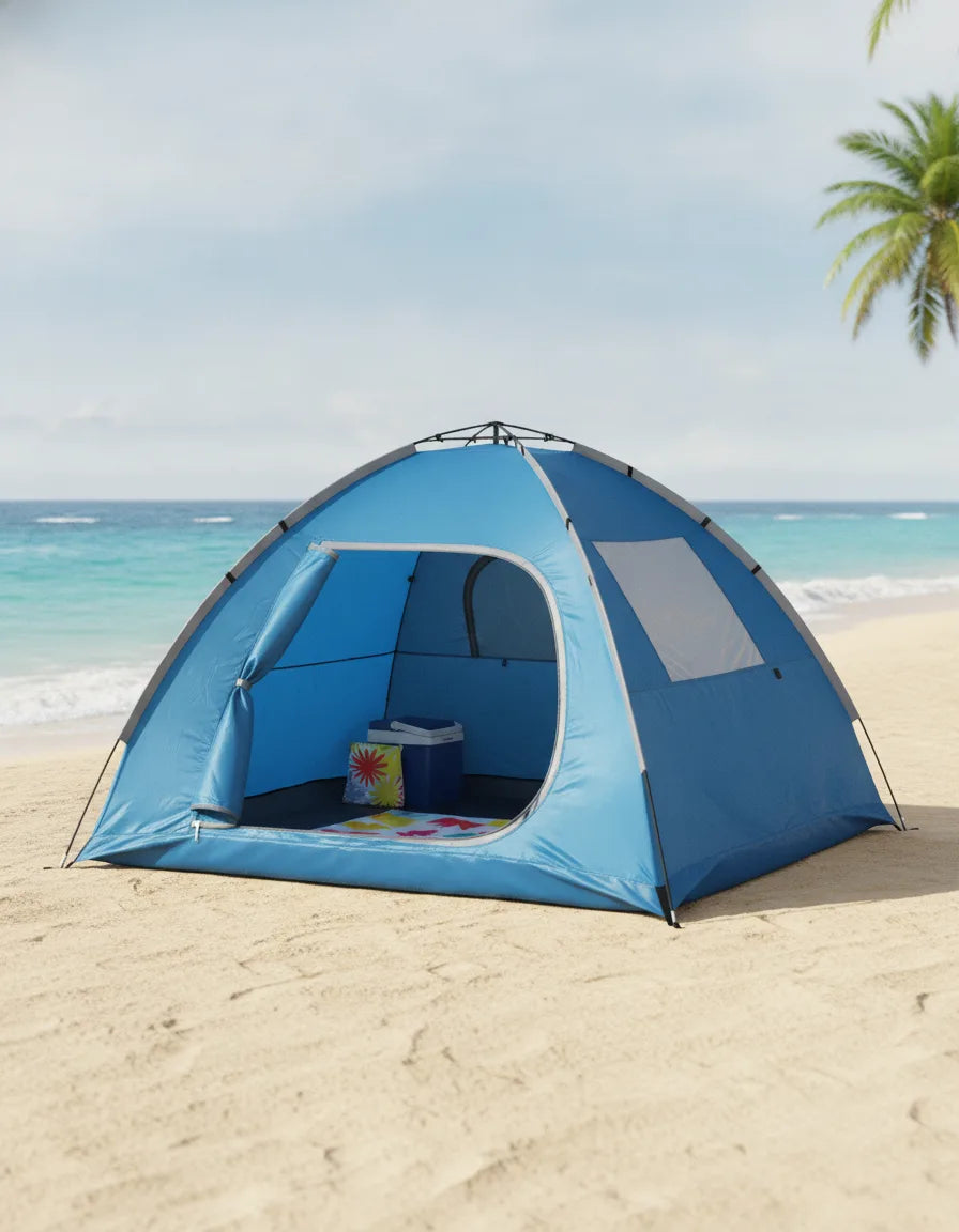 Tente de plage automatique 2 personnes pop-up