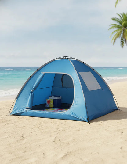Tente de plage automatique 2 personnes pop-up