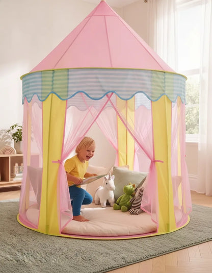 Tente Château Rose Pop Up Enfant