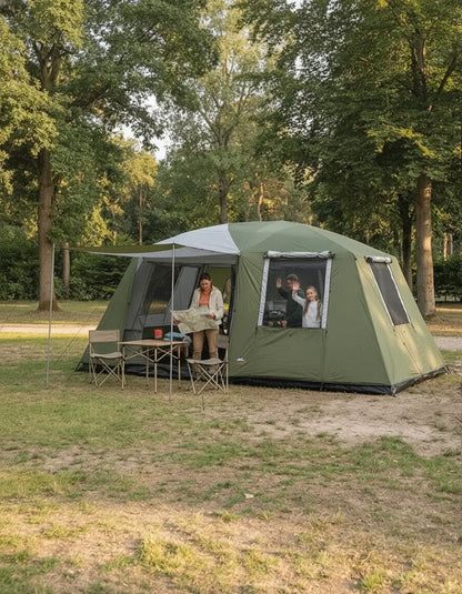 Tente familiale 2 chambres 6-12 personnes