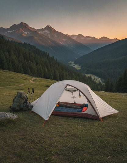 Tente Trekking 2 Places Ultralégère 3 Saisons