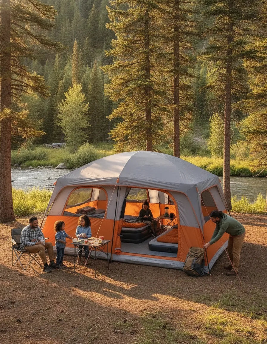 Tente Familiale 10 Places Confortable et Imperméable