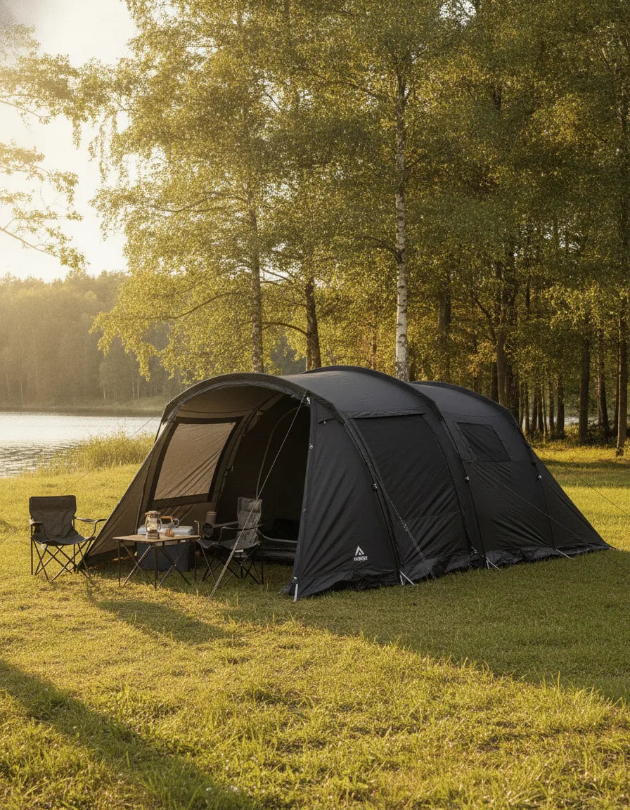 Tente Familiale Mobi Garden Fresh & Black 5-8 Personnes