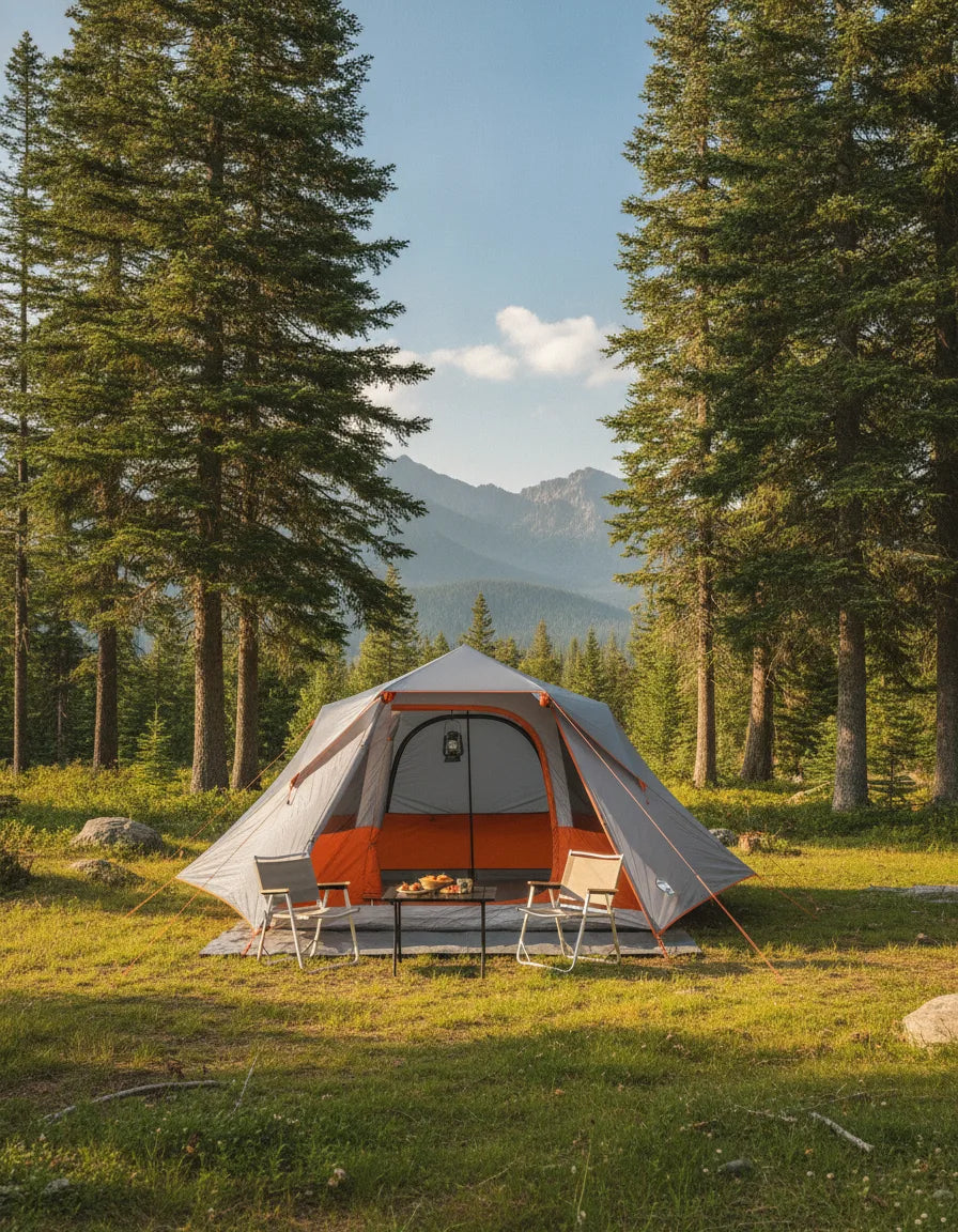 Tente Familiale 8 Personnes Spacieuse et Imperméable