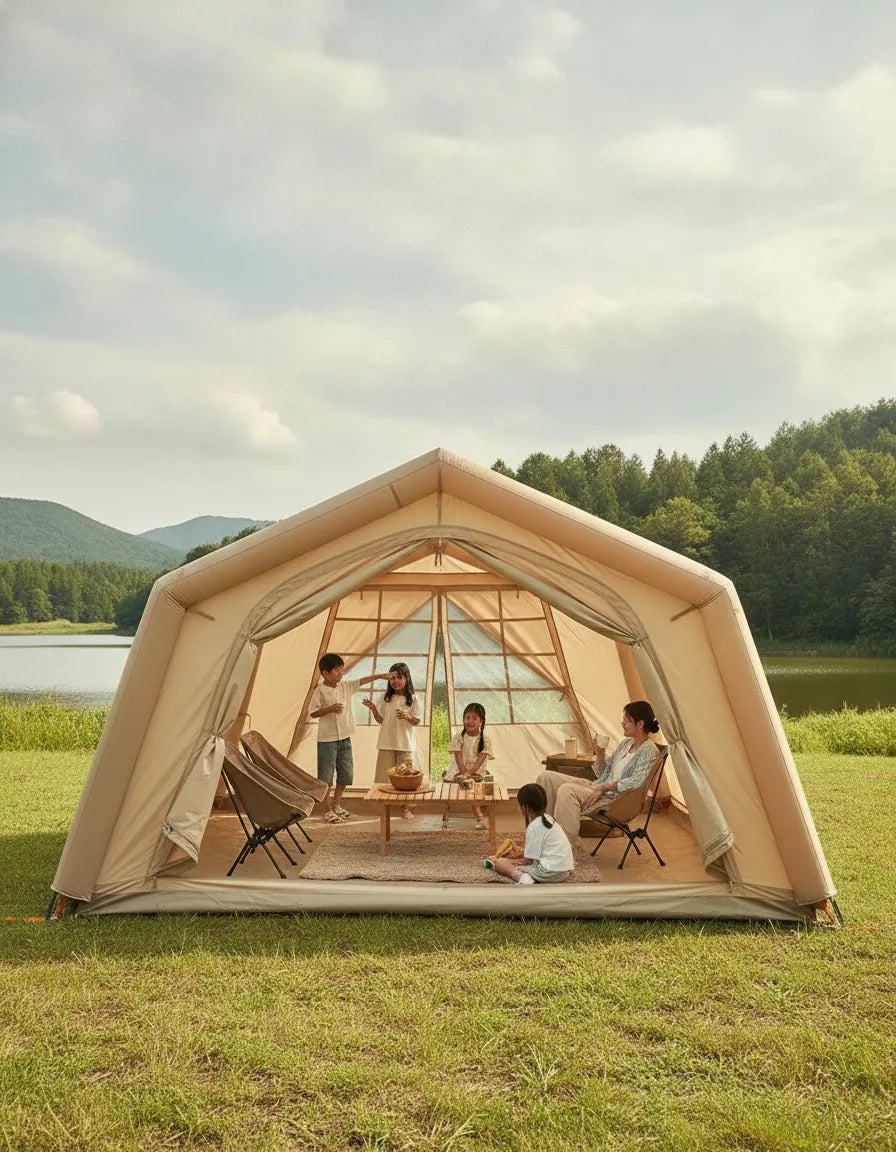 Tente Gonflable Maison 4P - Glamping Premium