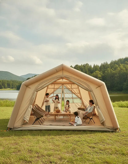 Tente Gonflable Maison 4P - Glamping Premium
