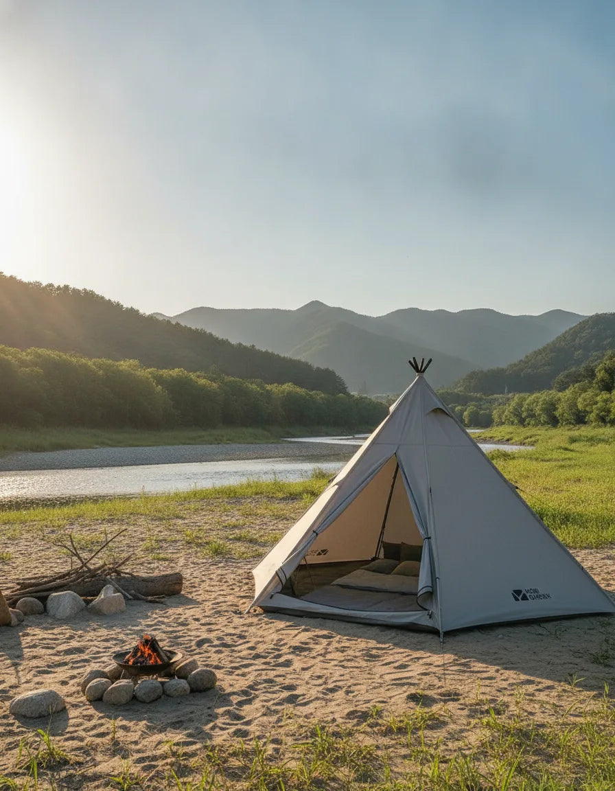 Tente Indienne Tipi 3-4 Places - Camping 4 Saisons