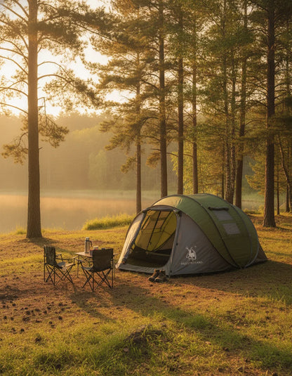 Tente Camping 2 Secondes 2 Personnes