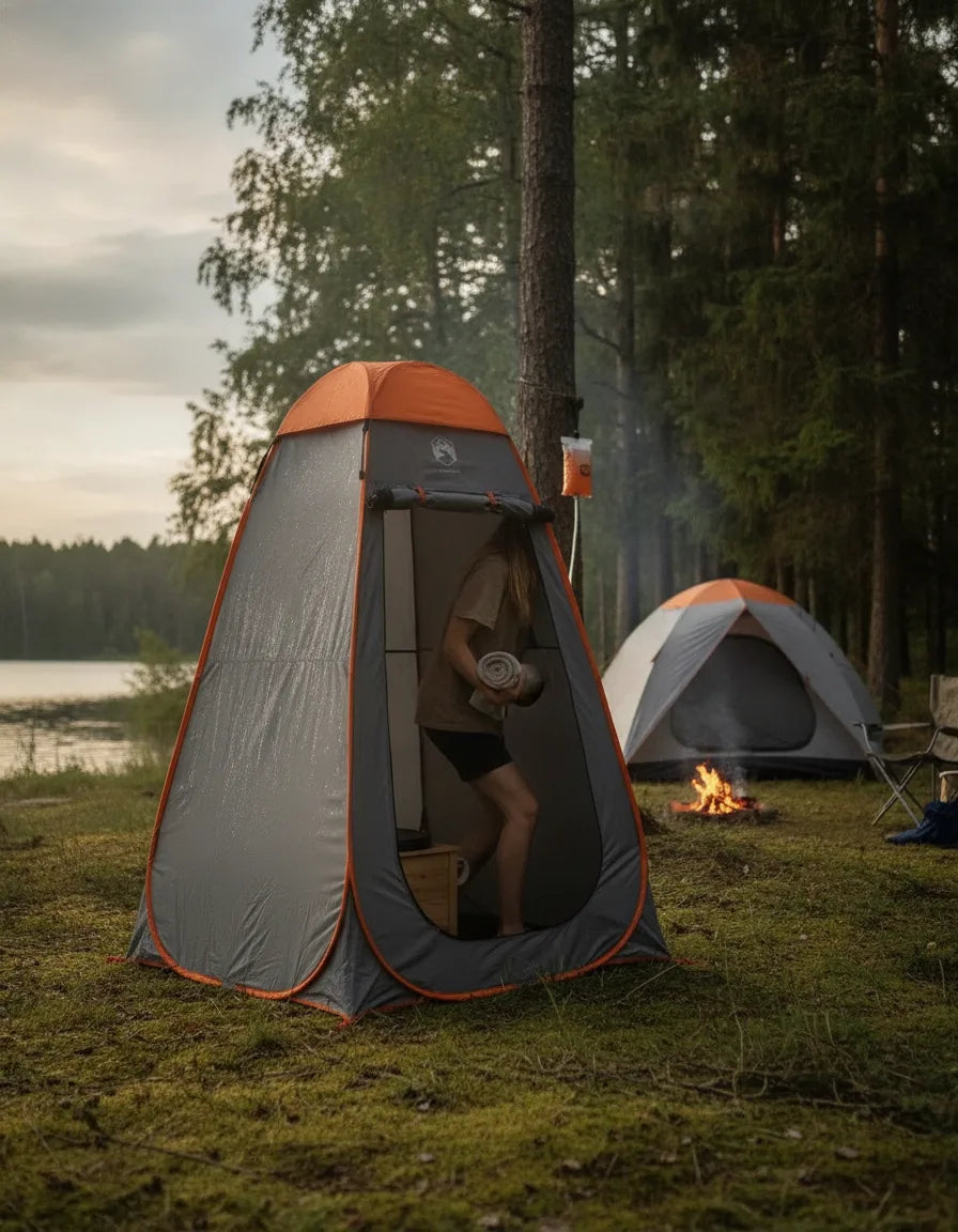 Tente Toilette Pop-Up 2 Secondes Intimité Camping