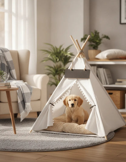Tipi Confort Lin pour Chien & Chat