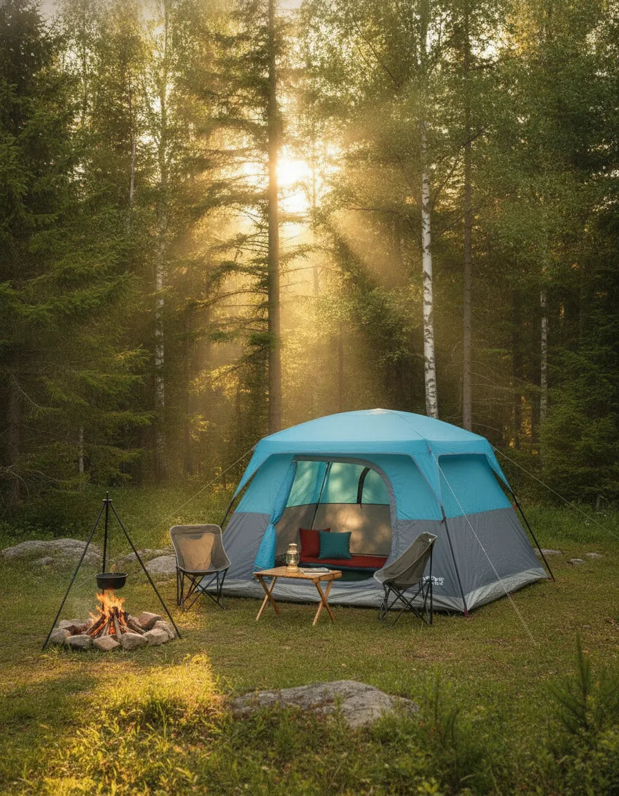 Tente Familiale 4 Places : Confort et Espace en Camping